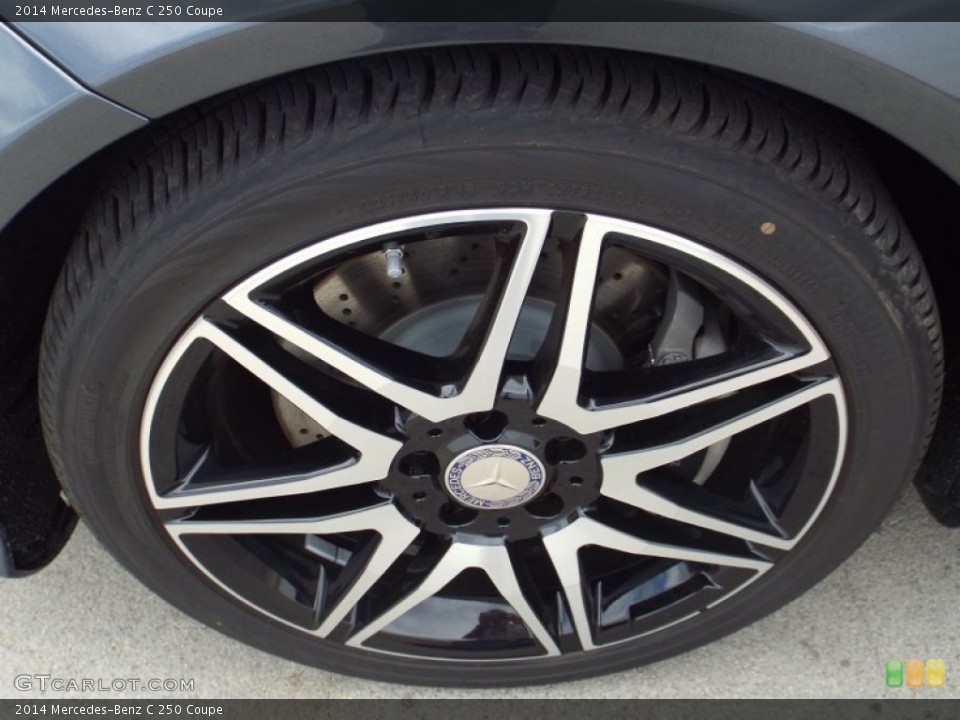 2014 Mercedes-Benz C 250 Coupe Wheel and Tire Photo #91830713