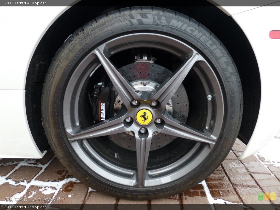 2013 Ferrari 458 Spider Wheel and Tire Photo #91831895