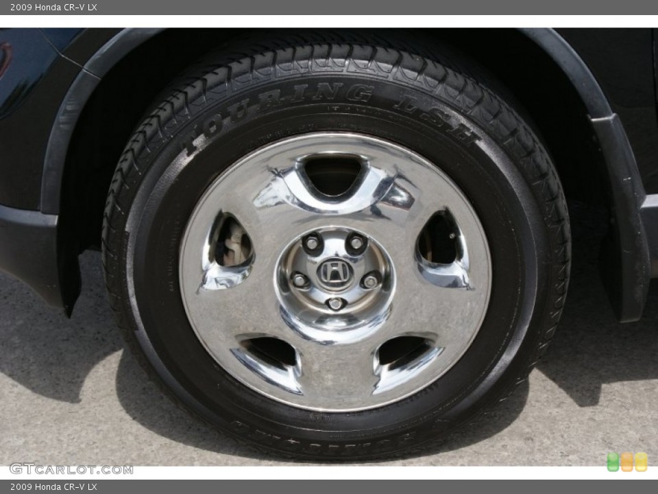2009 Honda CR-V LX Wheel and Tire Photo #91833293