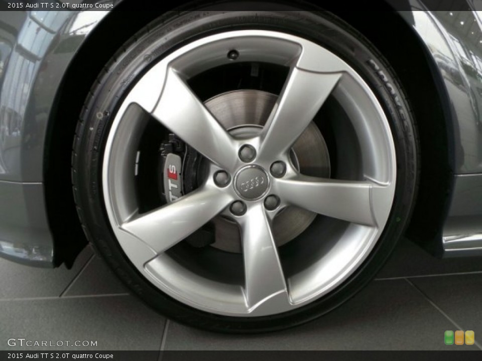 2015 Audi TT S 2.0T quattro Coupe Wheel and Tire Photo #91856464