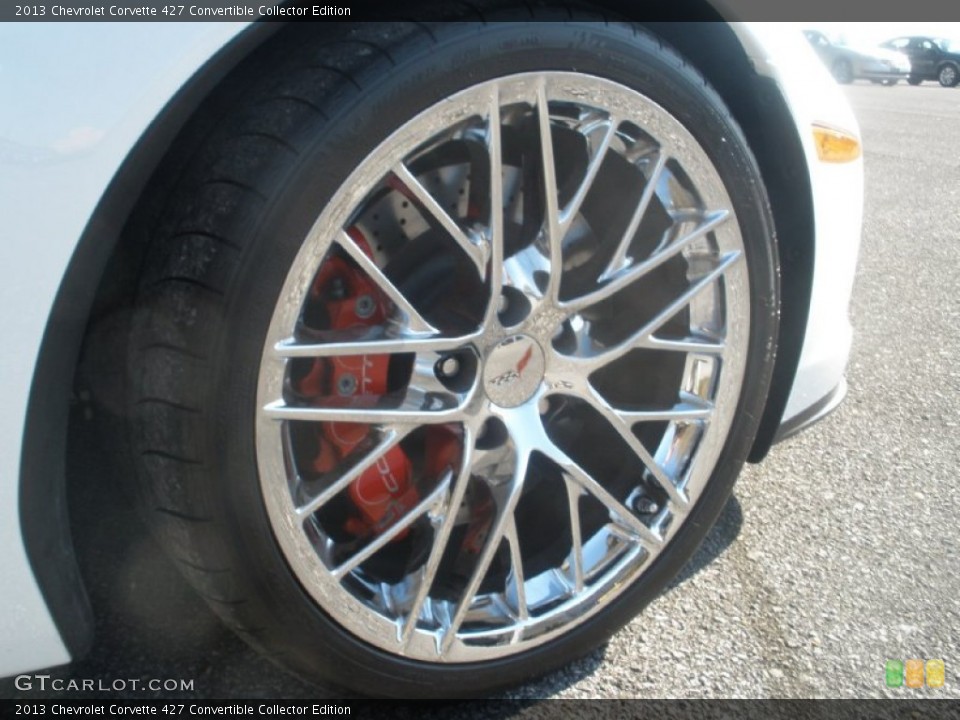 2013 Chevrolet Corvette 427 Convertible Collector Edition Wheel and Tire Photo #91860920