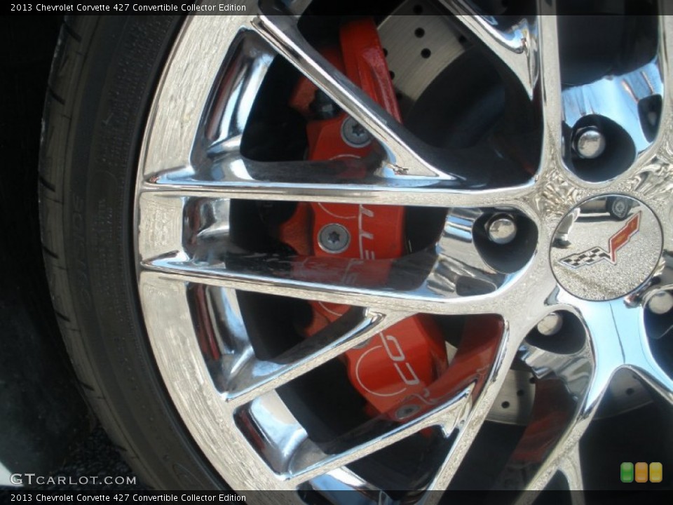 2013 Chevrolet Corvette 427 Convertible Collector Edition Wheel and Tire Photo #91860942