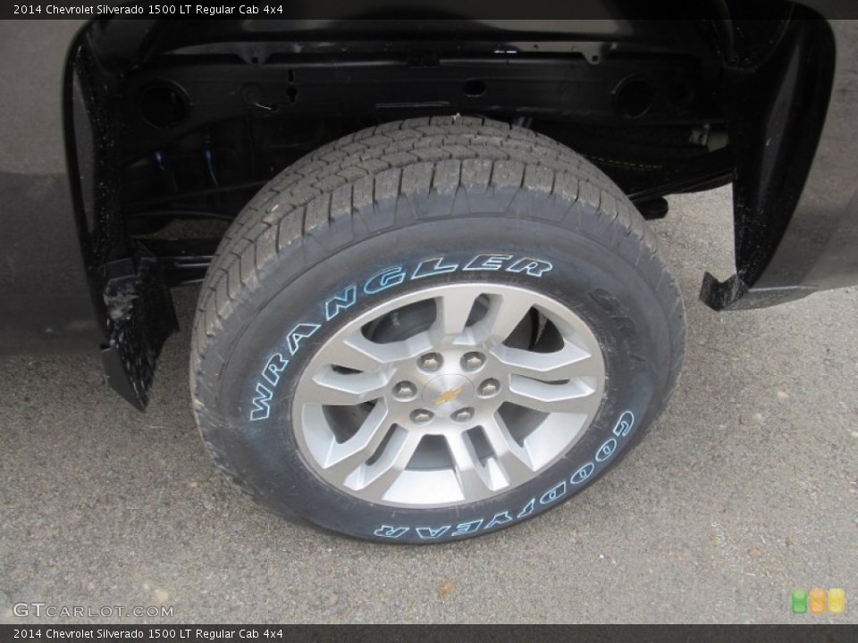 2014 Chevrolet Silverado 1500 LT Regular Cab 4x4 Wheel and Tire Photo #91878227