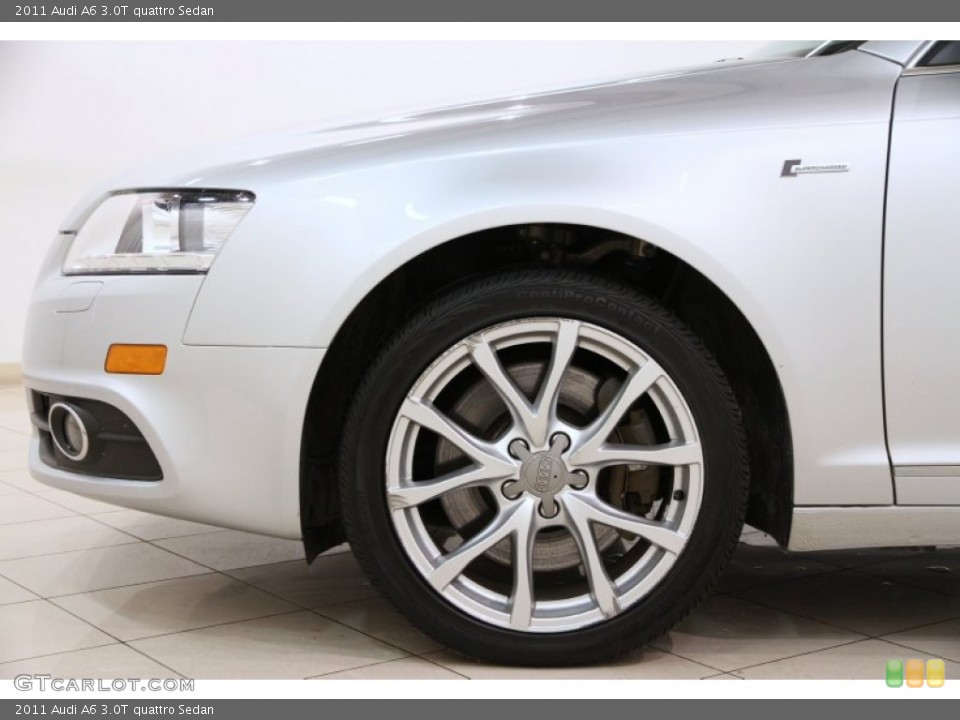 2011 Audi A6 3.0T quattro Sedan Wheel and Tire Photo #91888367