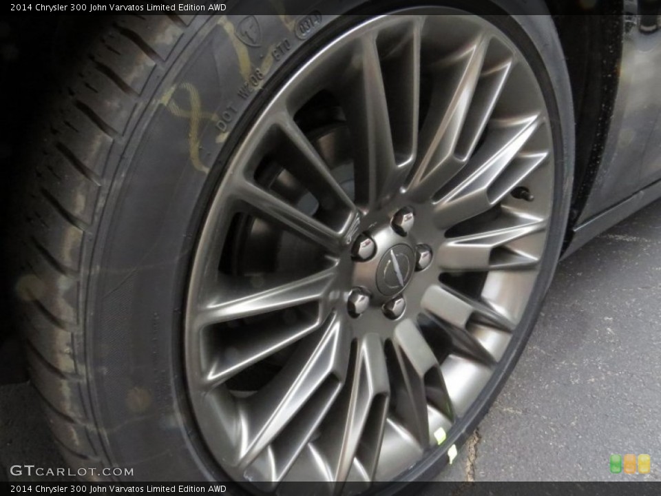 2014 Chrysler 300 John Varvatos Limited Edition AWD Wheel and Tire Photo #91905067