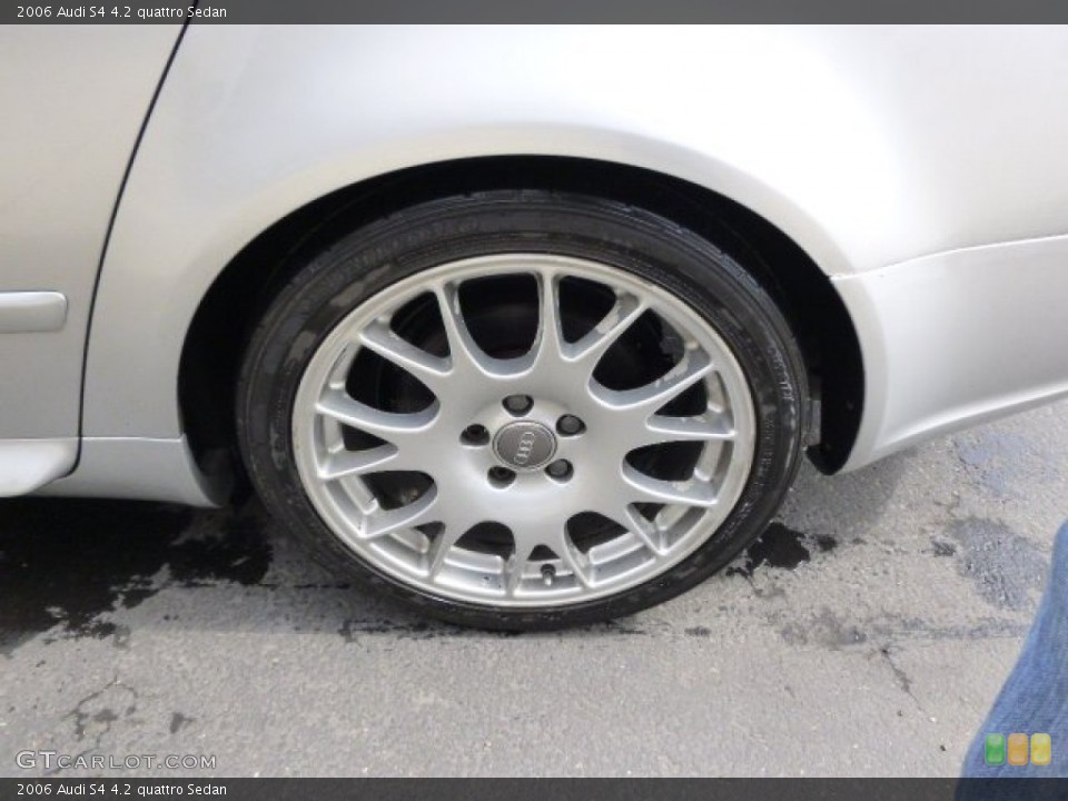 2006 Audi S4 4.2 quattro Sedan Wheel and Tire Photo #91923850