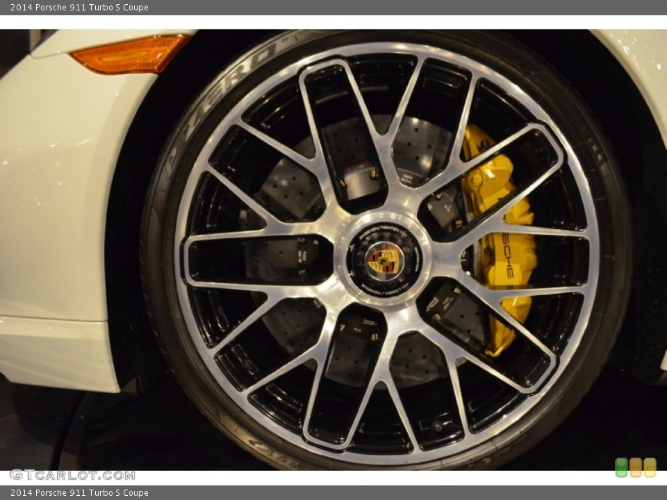 2014 Porsche 911 Turbo S Coupe Wheel and Tire Photo #91924846