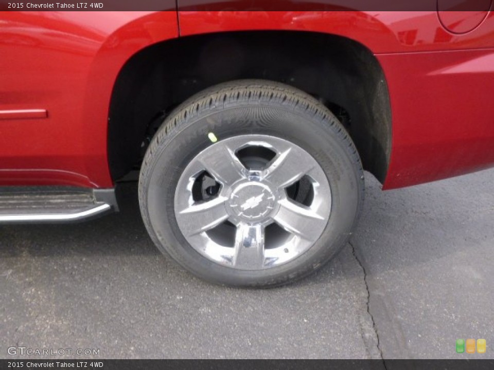 2015 Chevrolet Tahoe LTZ 4WD Wheel and Tire Photo #91925845