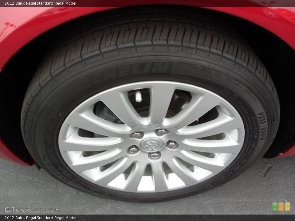 2012 Buick Regal  Wheel and Tire Photo #91965302