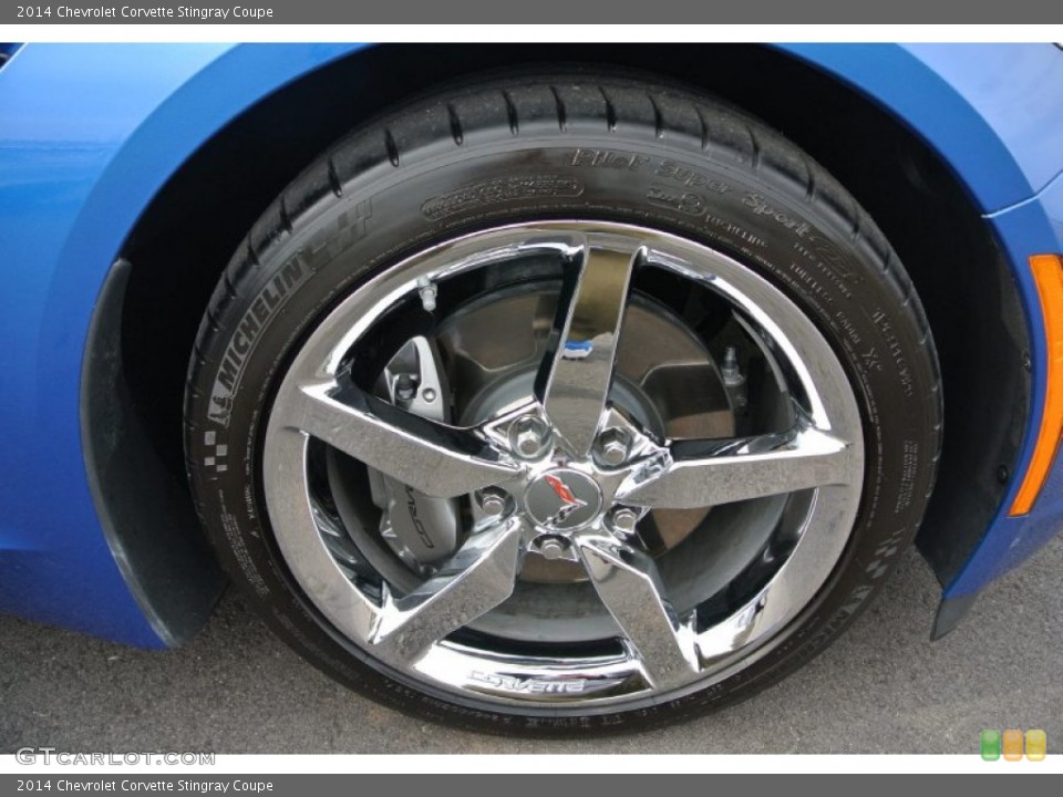 2014 Chevrolet Corvette Stingray Coupe Wheel and Tire Photo #91975142