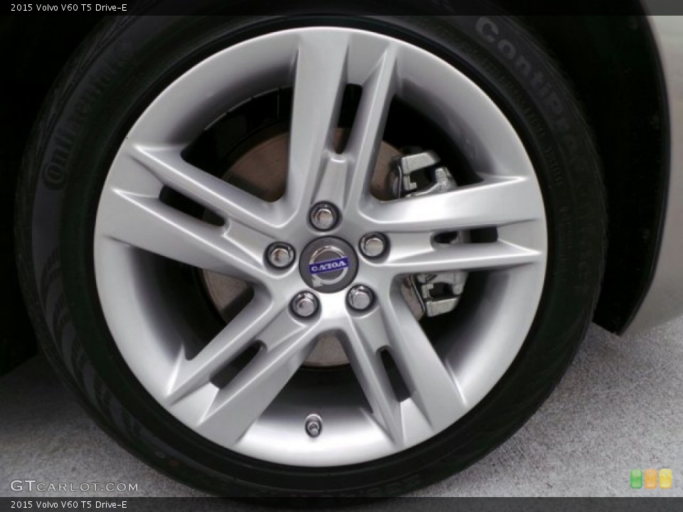 2015 Volvo V60 T5 Drive-E Wheel and Tire Photo #91988802