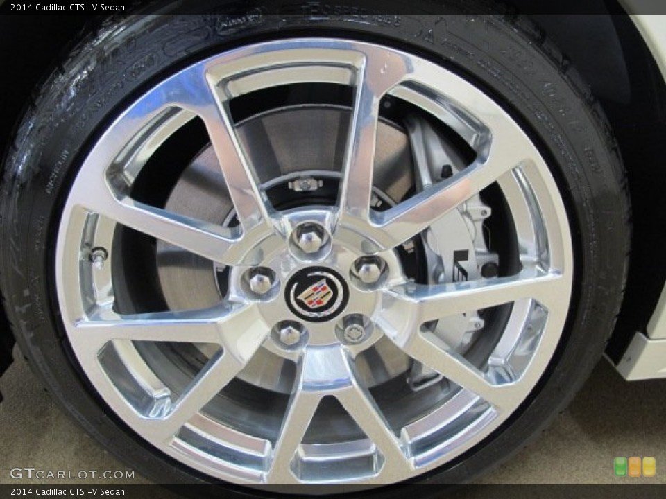 2014 Cadillac CTS -V Sedan Wheel and Tire Photo #91998603