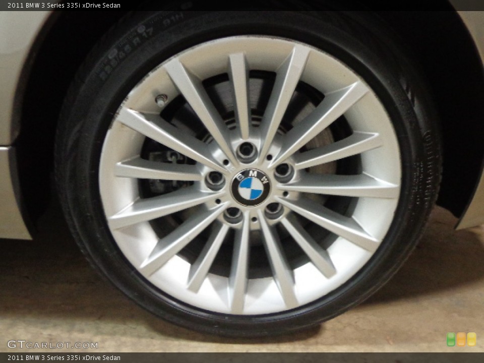 2011 BMW 3 Series 335i xDrive Sedan Wheel and Tire Photo #92005121