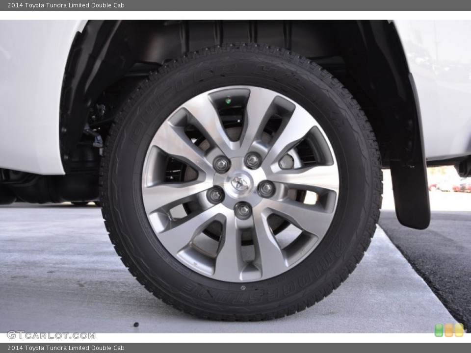 2014 Toyota Tundra Limited Double Cab Wheel and Tire Photo #92010338