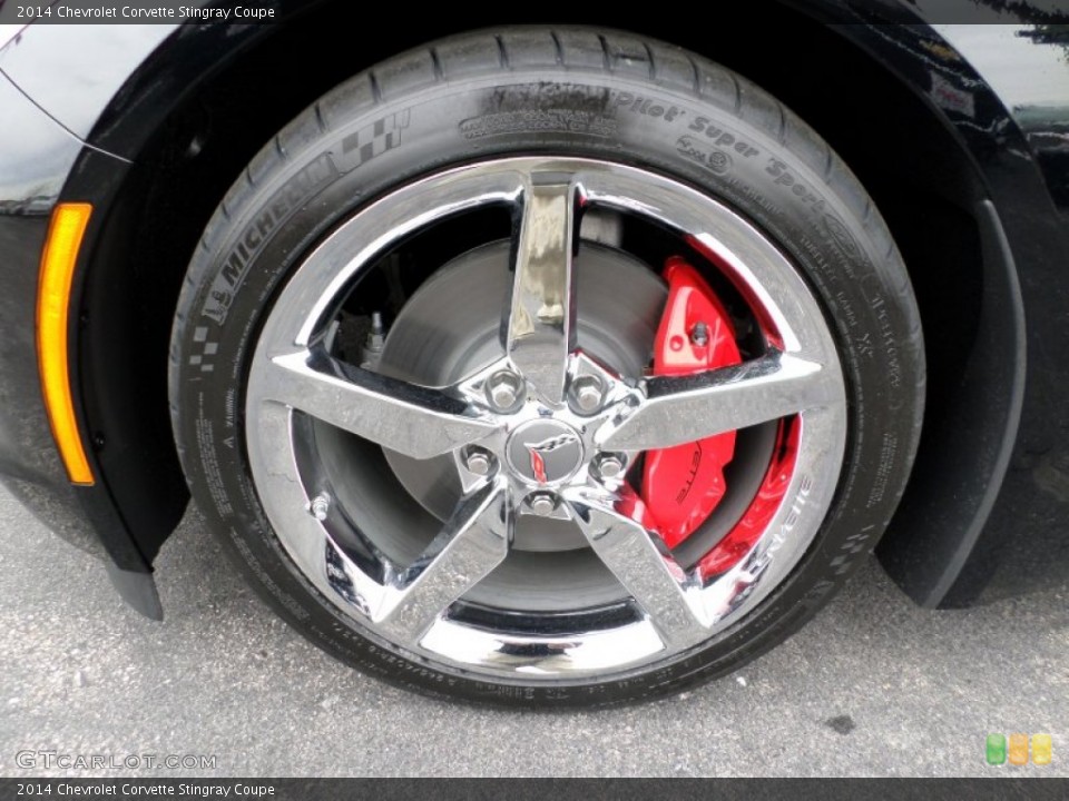 2014 Chevrolet Corvette Stingray Coupe Wheel and Tire Photo #92027981