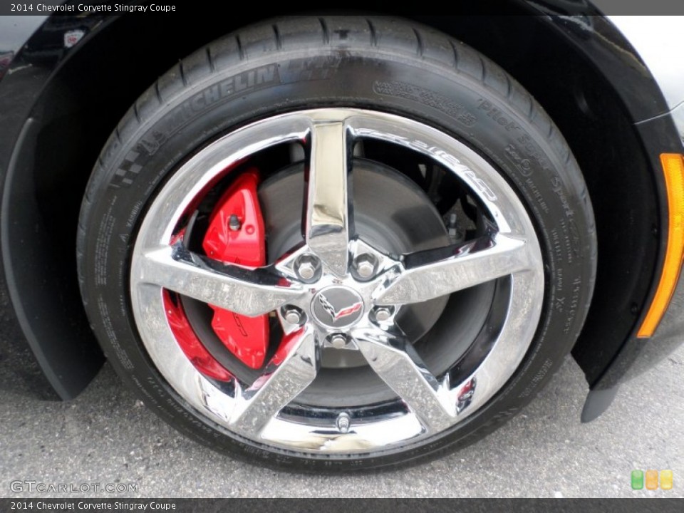 2014 Chevrolet Corvette Stingray Coupe Wheel and Tire Photo #92027996