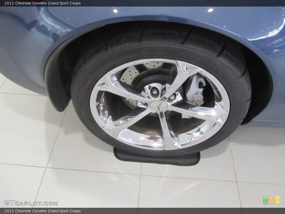 2011 Chevrolet Corvette Grand Sport Coupe Wheel and Tire Photo #92031335