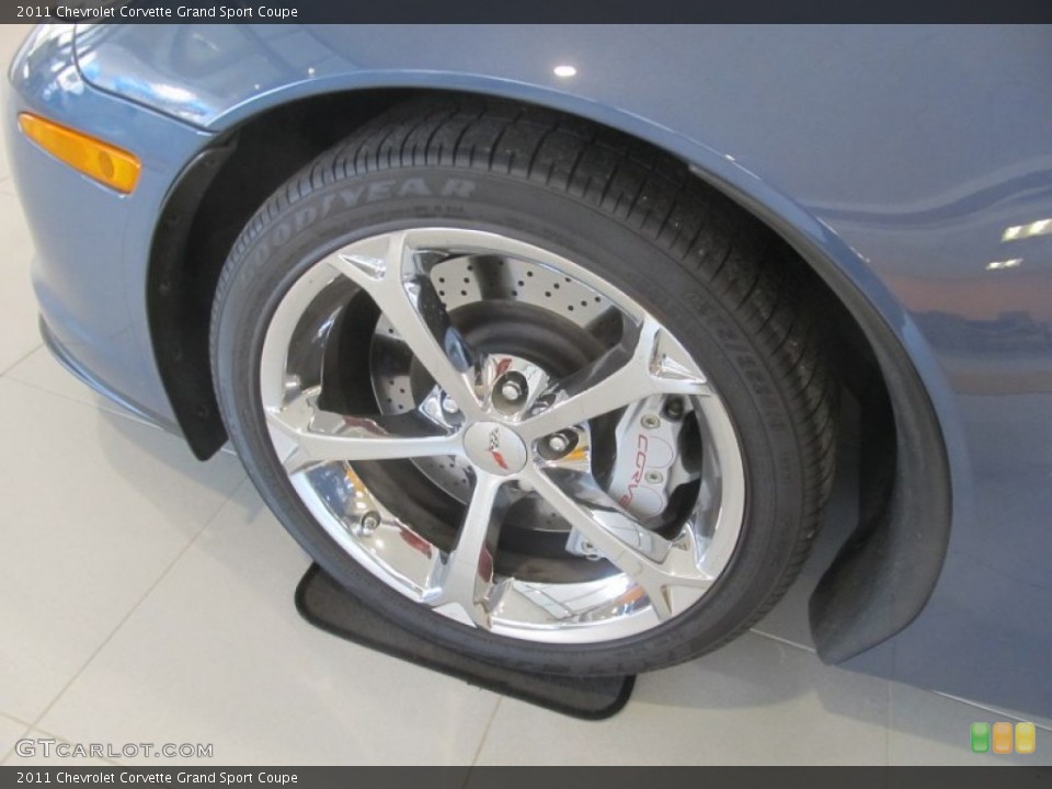 2011 Chevrolet Corvette Grand Sport Coupe Wheel and Tire Photo #92031470