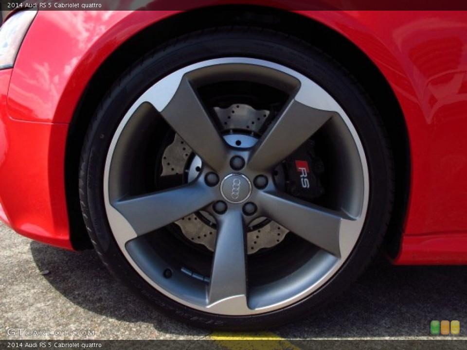 2014 Audi RS 5 Cabriolet quattro Wheel and Tire Photo #92034803
