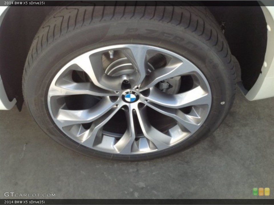2014 BMW X5 sDrive35i Wheel and Tire Photo #92039561