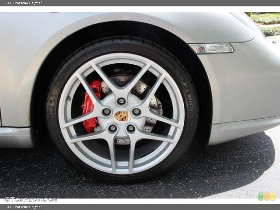 2010 Porsche Cayman S Wheel and Tire Photo #92040113
