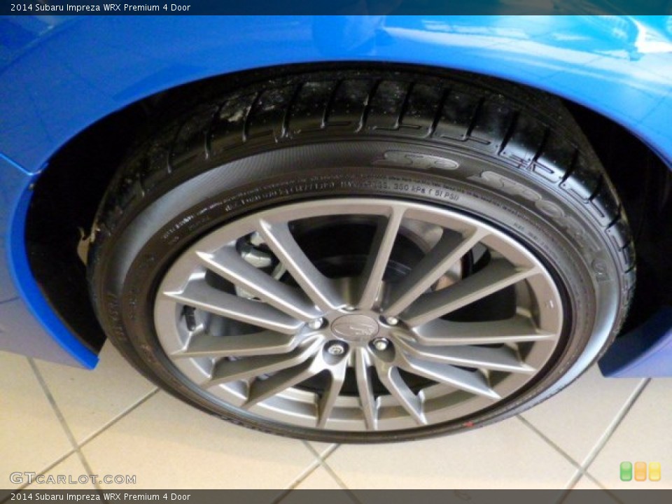 2014 Subaru Impreza WRX Premium 4 Door Wheel and Tire Photo #92054492