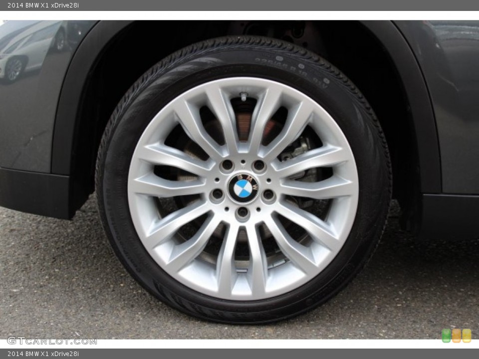 2014 BMW X1 xDrive28i Wheel and Tire Photo #92059487