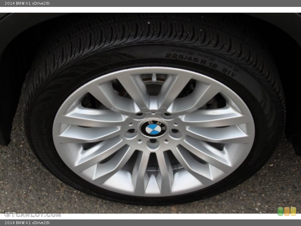 2014 BMW X1 xDrive28i Wheel and Tire Photo #92059511