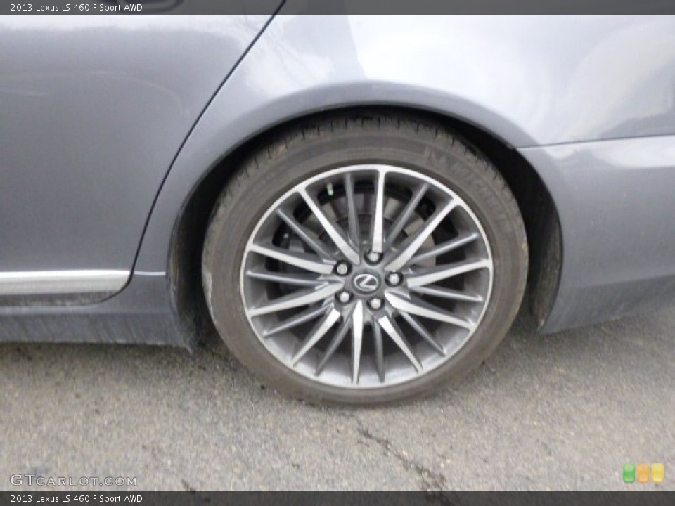 2013 Lexus LS 460 F Sport AWD Wheel and Tire Photo #92064437