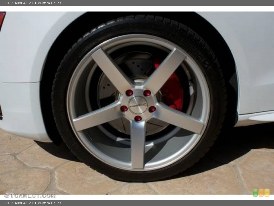 2012 Audi A5 Custom Wheel and Tire Photo #92089499