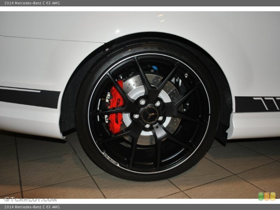 2014 Mercedes-Benz C 63 AMG Wheel and Tire Photo #92116266