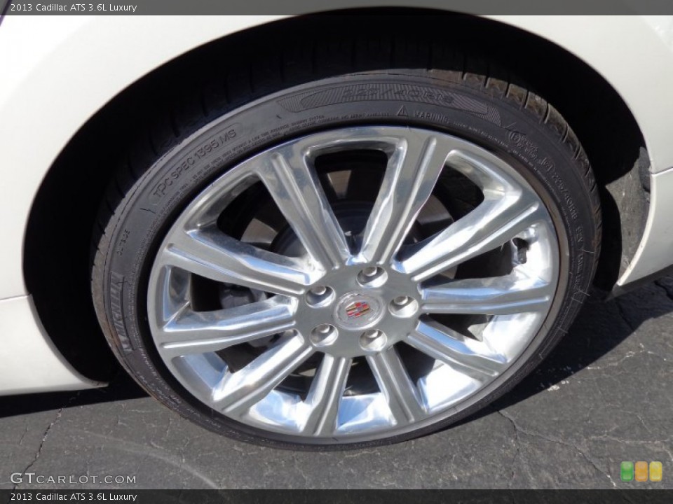 2013 Cadillac ATS 3.6L Luxury Wheel and Tire Photo #92119961