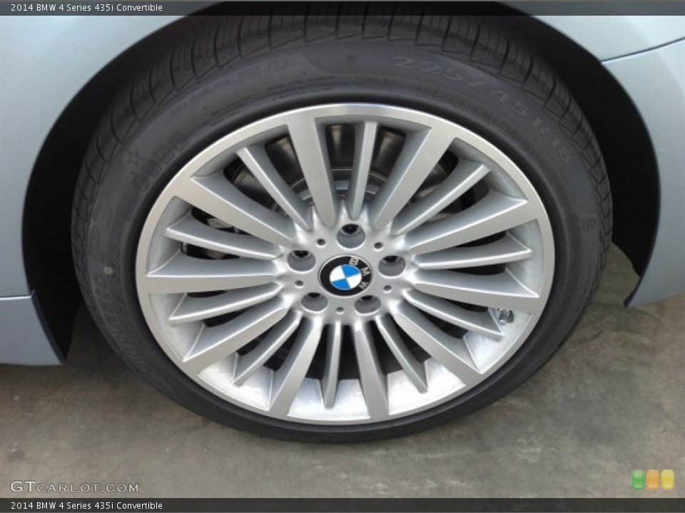 2014 BMW 4 Series 435i Convertible Wheel and Tire Photo #92123228