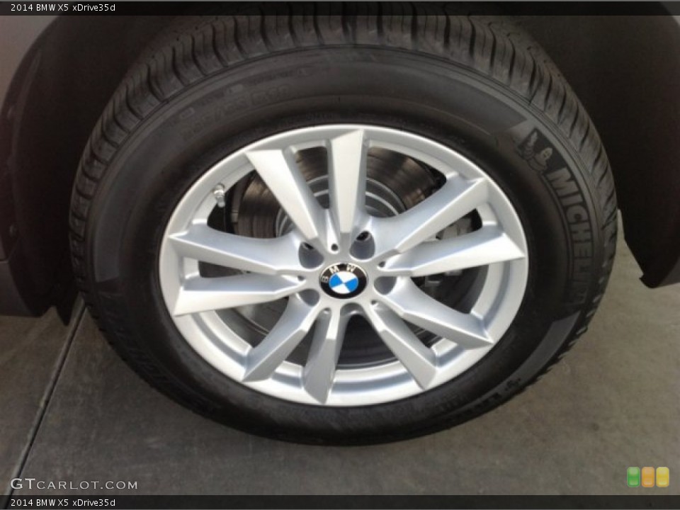 2014 BMW X5 xDrive35d Wheel and Tire Photo #92123564