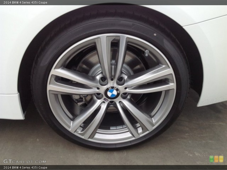 2014 BMW 4 Series 435i Coupe Wheel and Tire Photo #92139334