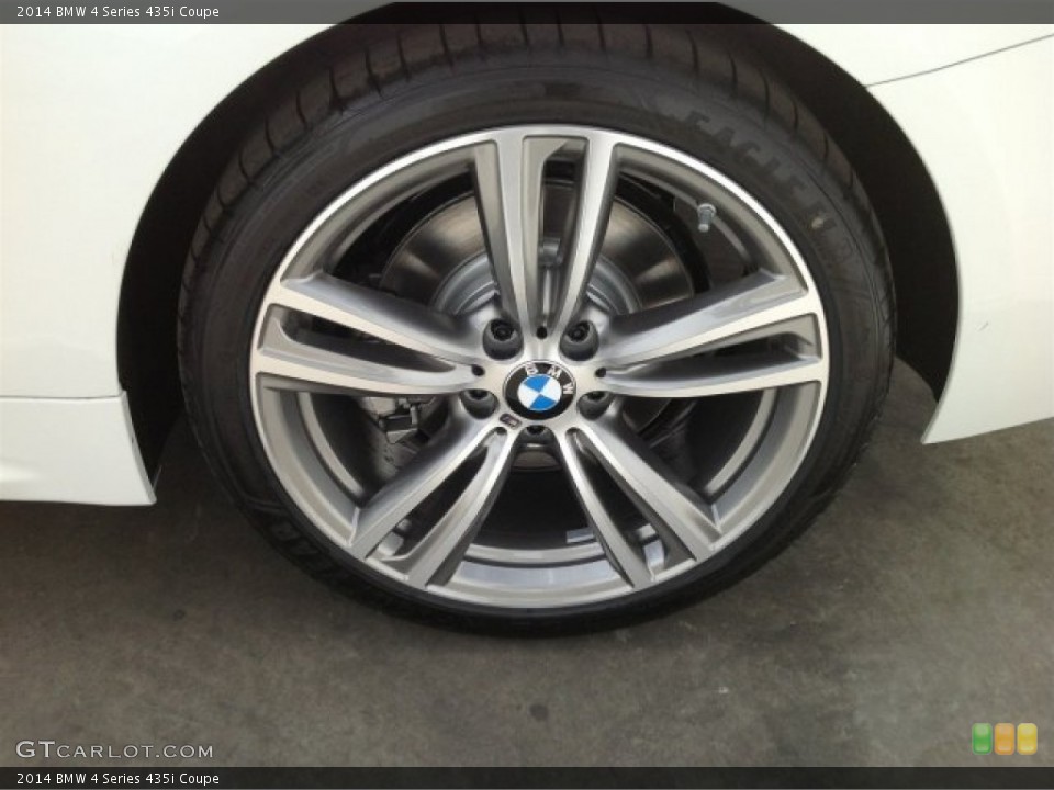 2014 BMW 4 Series 435i Coupe Wheel and Tire Photo #92139724