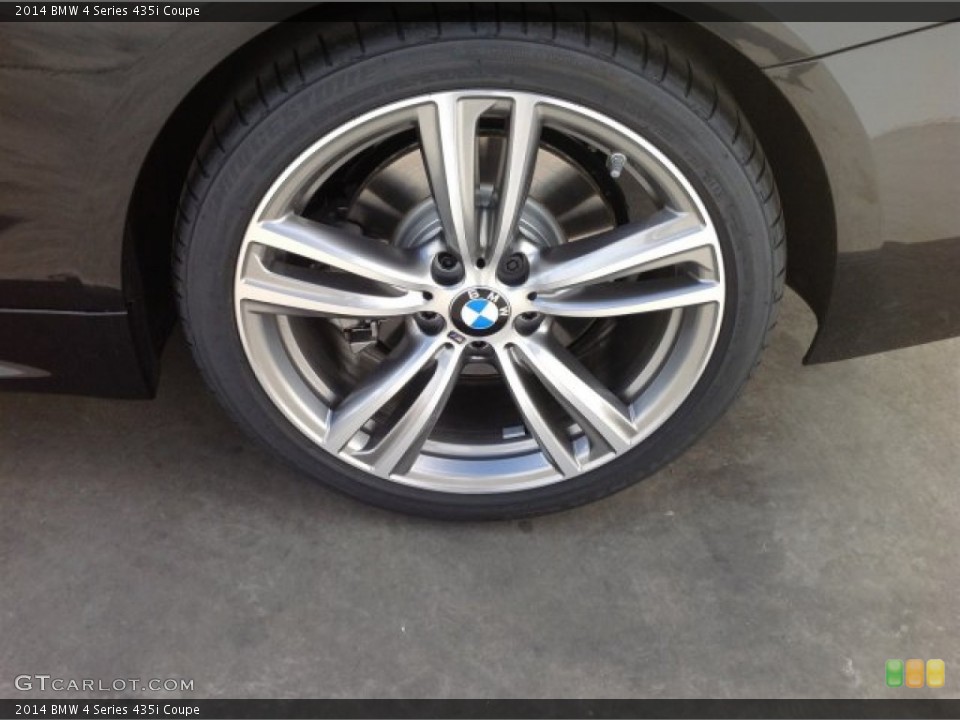 2014 BMW 4 Series 435i Coupe Wheel and Tire Photo #92139919