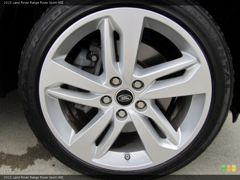 2013 Land Rover Range Rover Sport HSE Wheel and Tire Photo #92143273