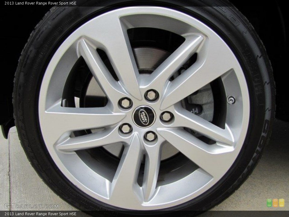 2013 Land Rover Range Rover Sport HSE Wheel and Tire Photo #92143342