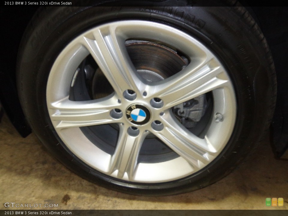 2013 BMW 3 Series 320i xDrive Sedan Wheel and Tire Photo #92154310