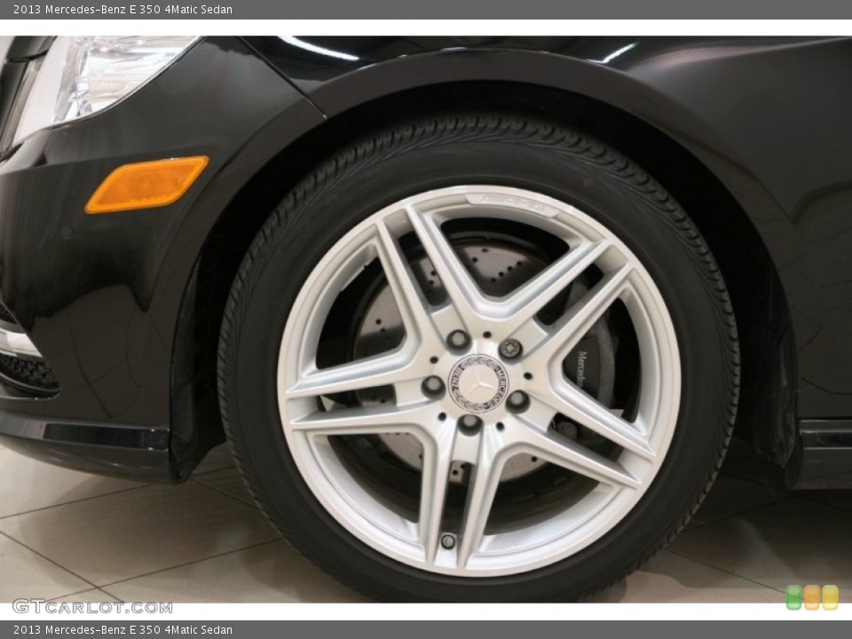 2013 Mercedes-Benz E 350 4Matic Sedan Wheel and Tire Photo #92169808