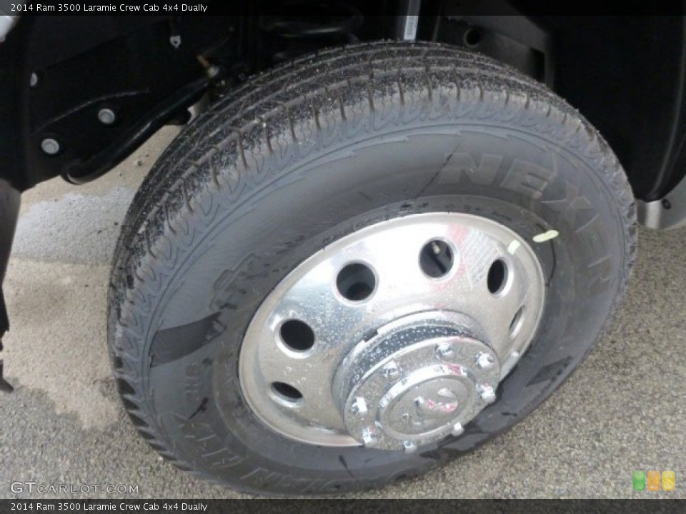 2014 Ram 3500 Laramie Crew Cab 4x4 Dually Wheel and Tire Photo #92176300