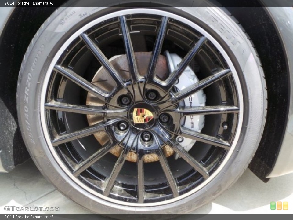 2014 Porsche Panamera 4S Wheel and Tire Photo #92183332