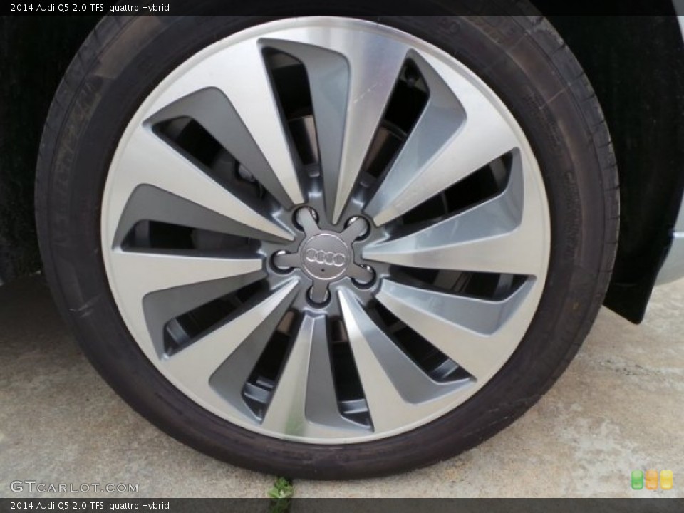 2014 Audi Q5 2.0 TFSI quattro Hybrid Wheel and Tire Photo #92186065