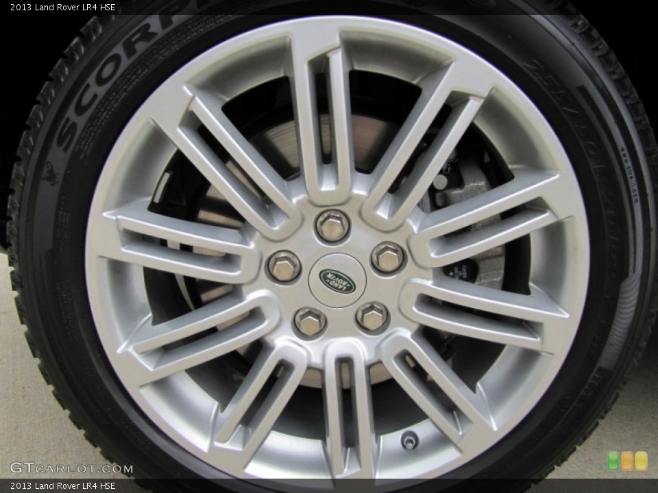 2013 Land Rover LR4 HSE Wheel and Tire Photo #92190307