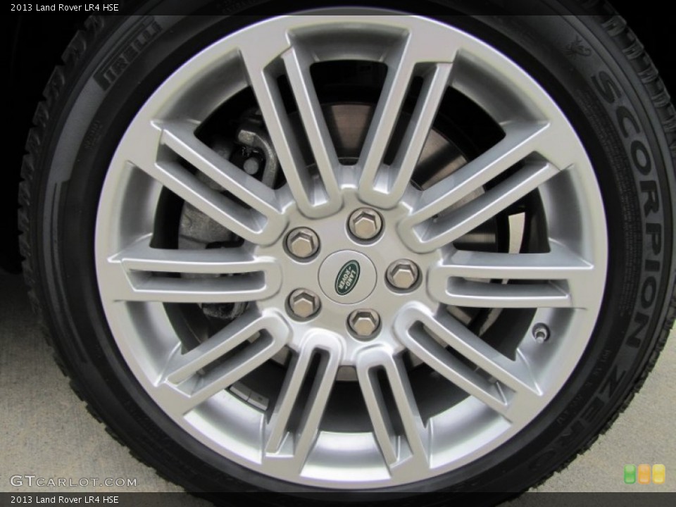 2013 Land Rover LR4 HSE Wheel and Tire Photo #92190313