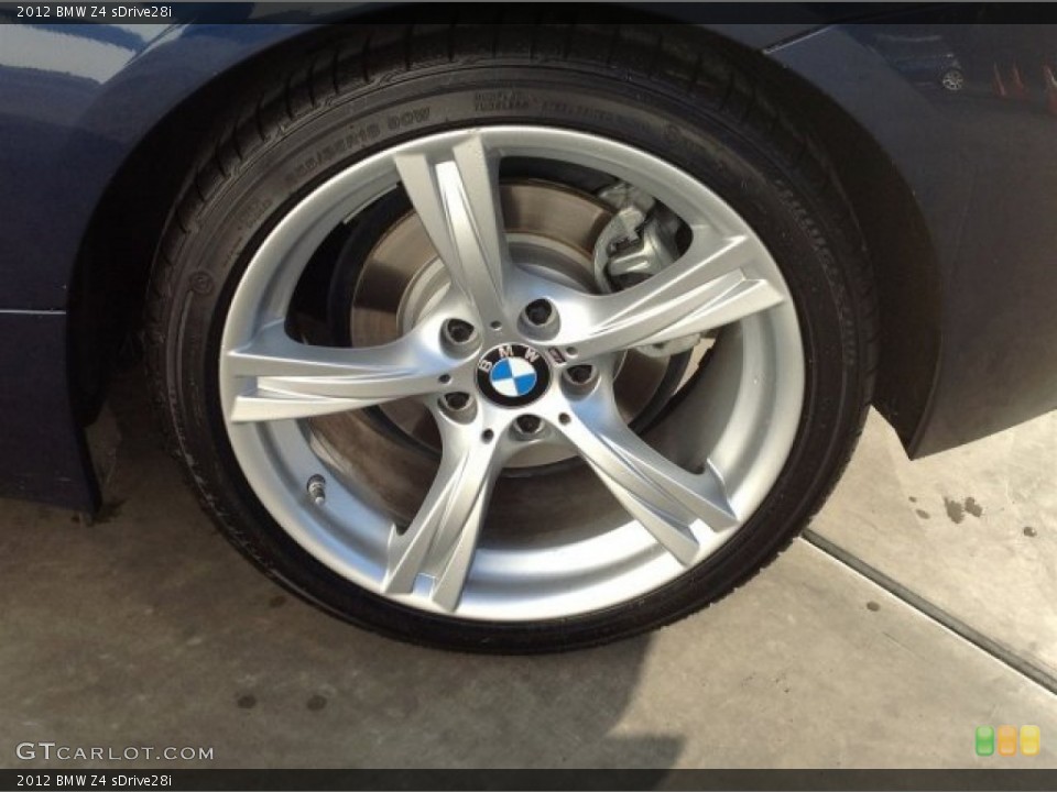 2012 BMW Z4 sDrive28i Wheel and Tire Photo #92190589