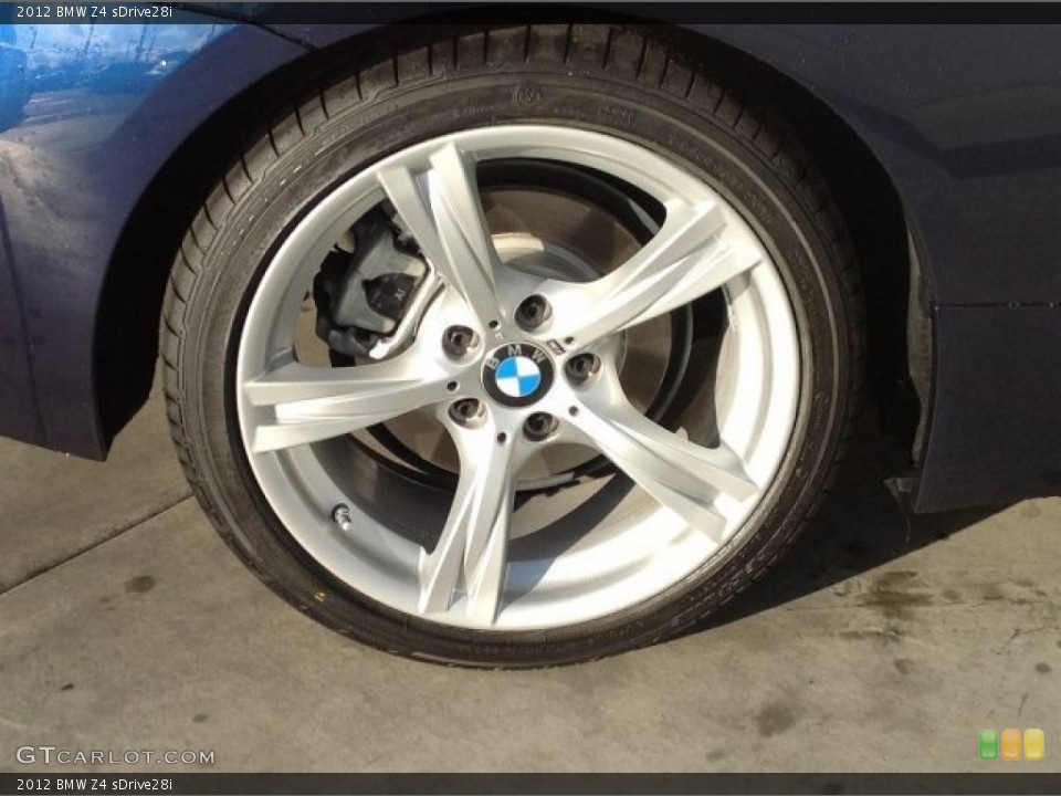 2012 BMW Z4 sDrive28i Wheel and Tire Photo #92190601