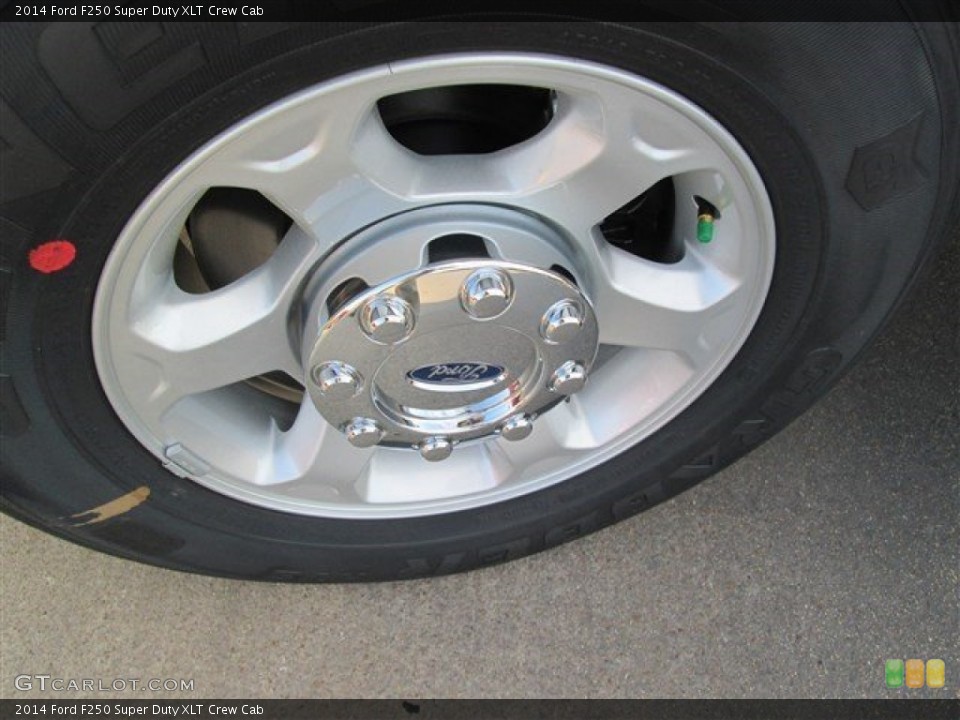 2014 Ford F250 Super Duty XLT Crew Cab Wheel and Tire Photo #92196181