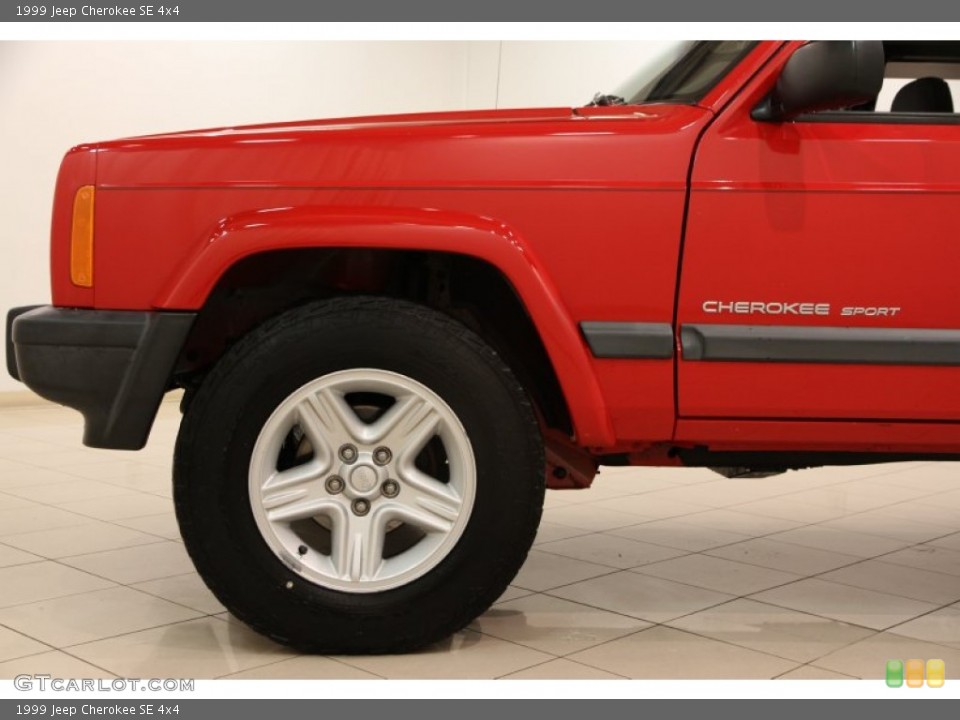 1999 Jeep Cherokee SE 4x4 Wheel and Tire Photo #92198212
